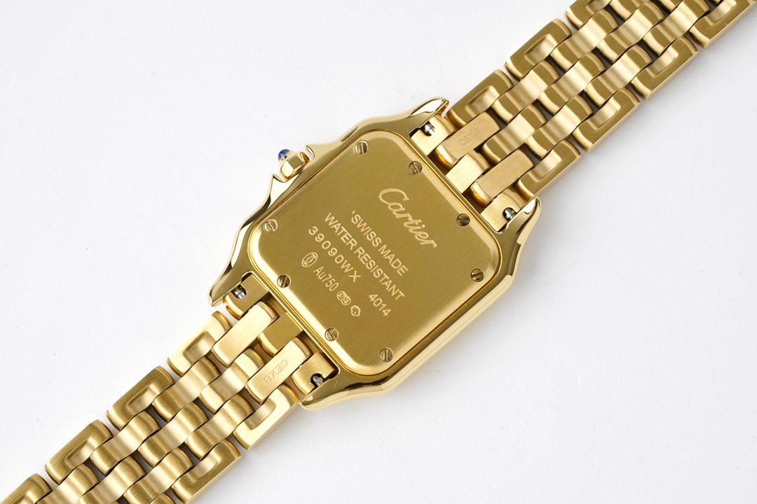 Cartier Gold Panthère de Watch - Medium 27*37MM - Best Replica Jewelry™