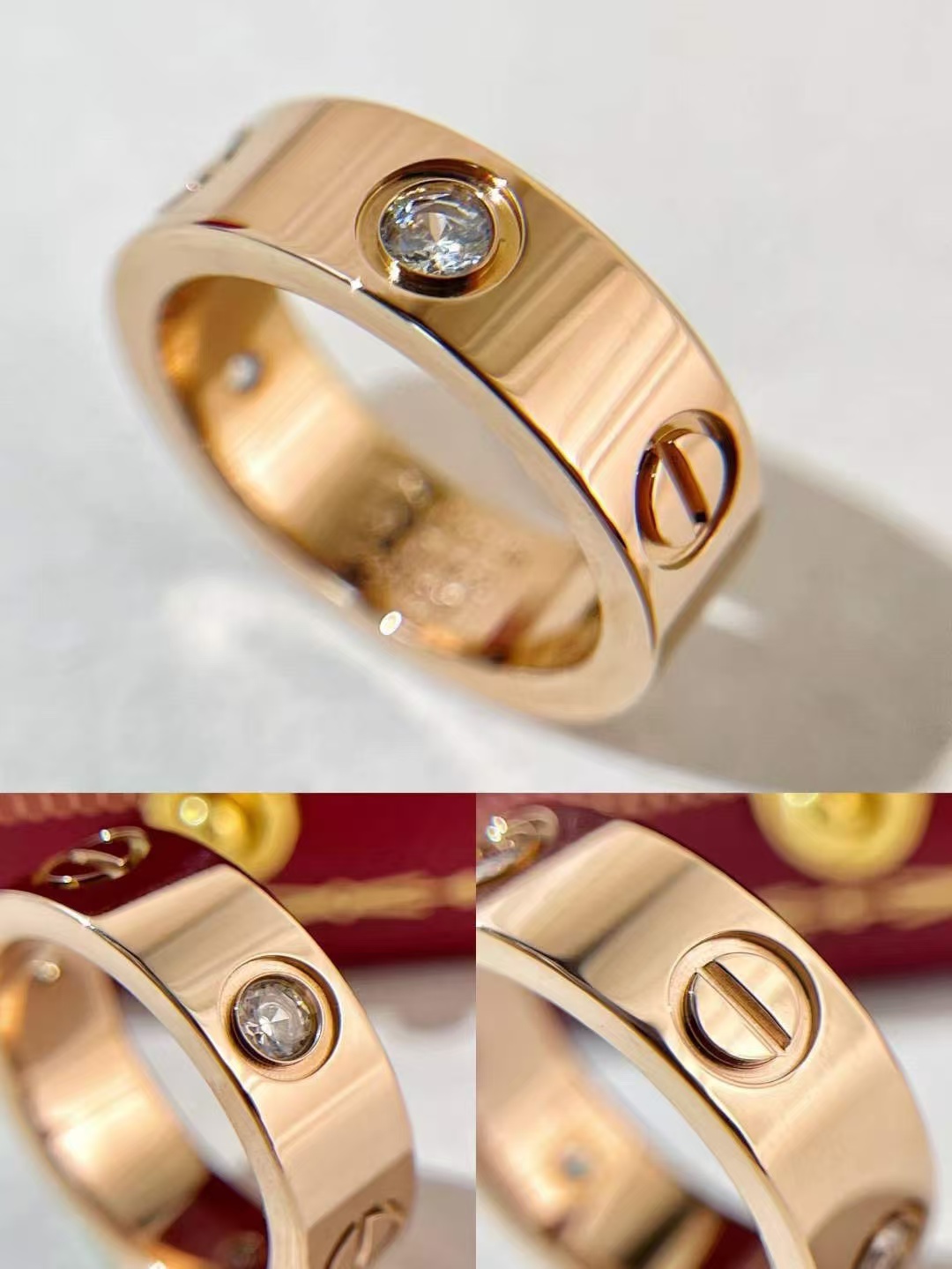Cartier LOVE LEVE Ring - Best Replica Jewelry™