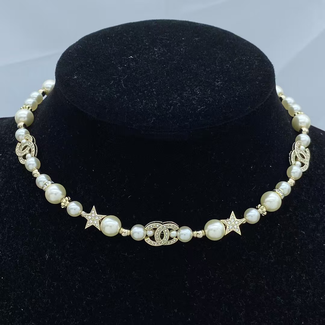 Chanel Coco Star Pearl Necklace - Best Replica Jewelry™