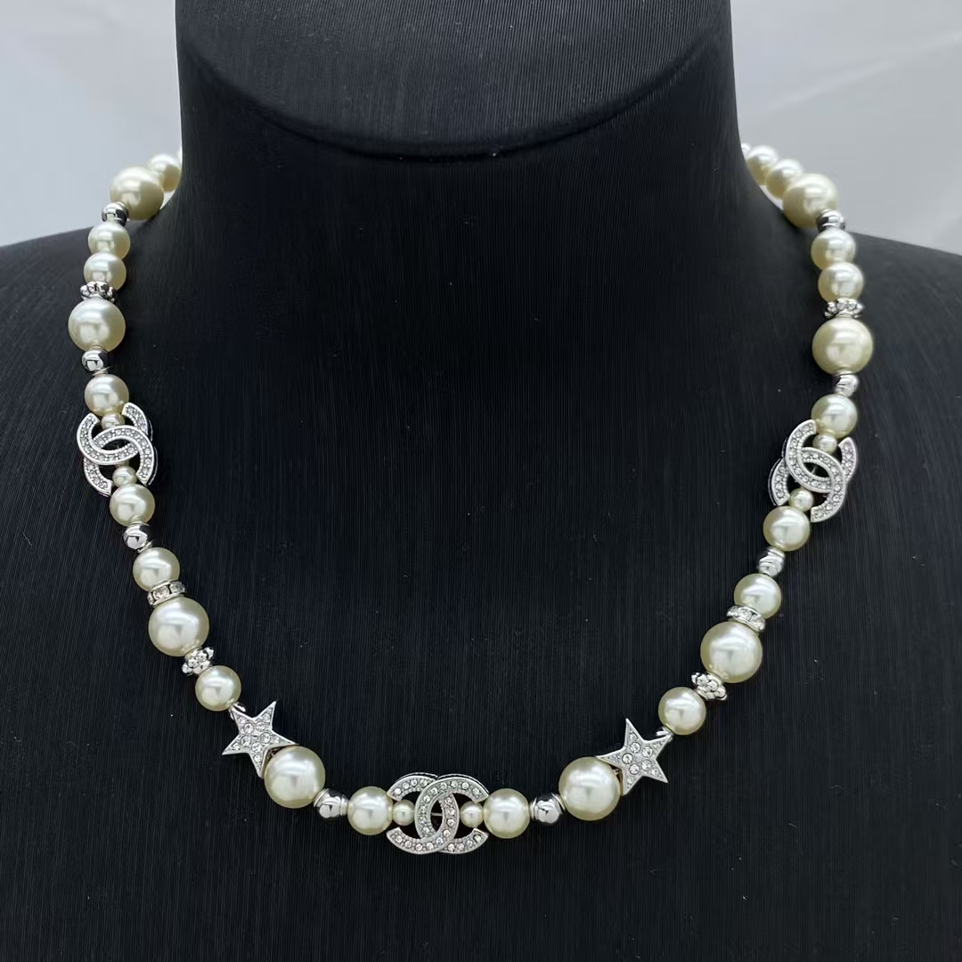 Chanel Coco Star Pearl Necklace - Best Replica Jewelry™