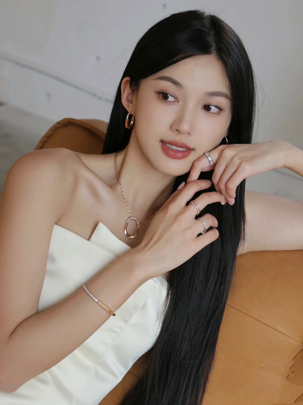 Tiffany Long Lock Pendant Necklace - Best Replica Jewelry™