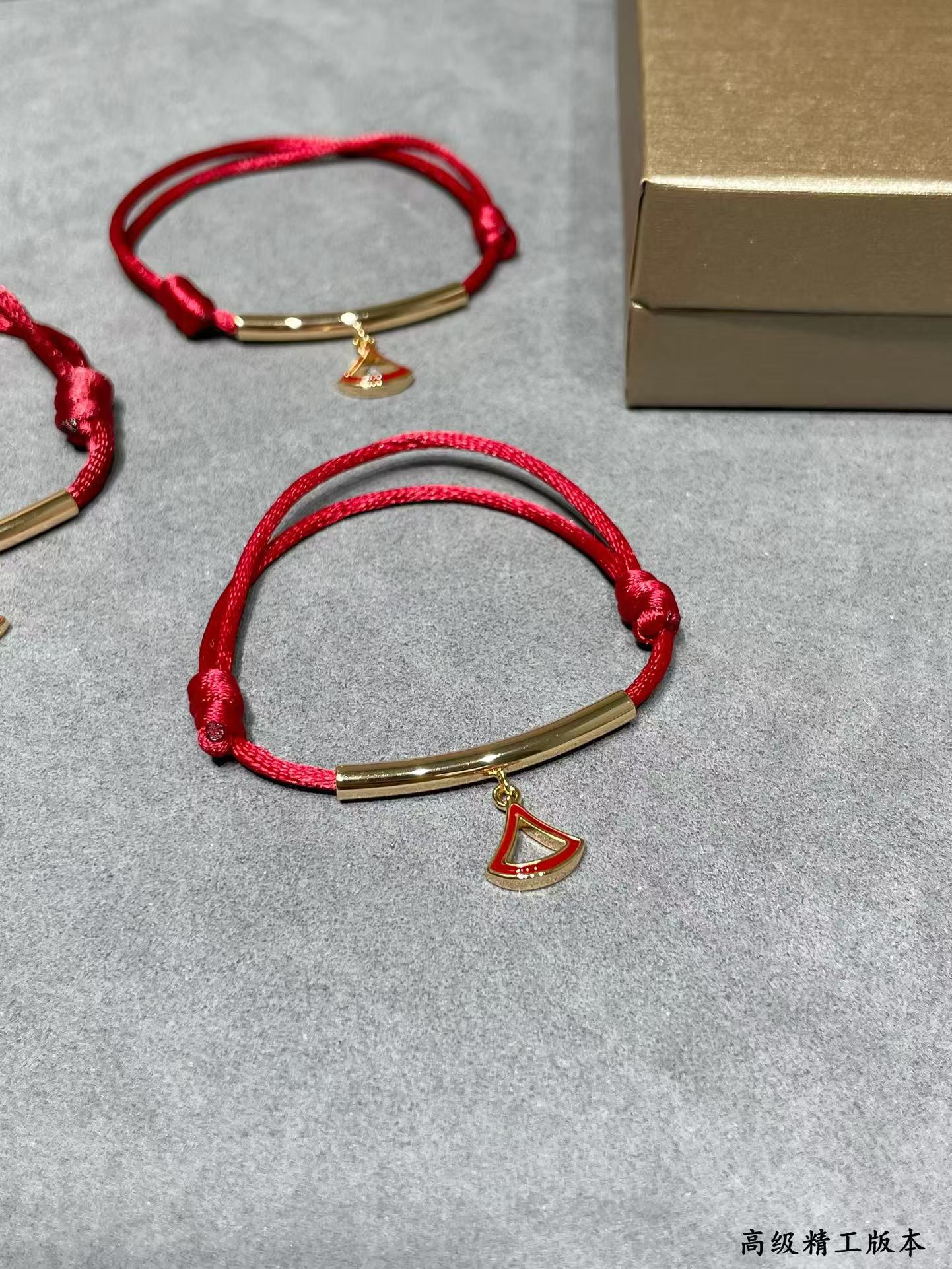 Bvlgari Lucky Red Rope Bracelet - Best Replica Jewelry™