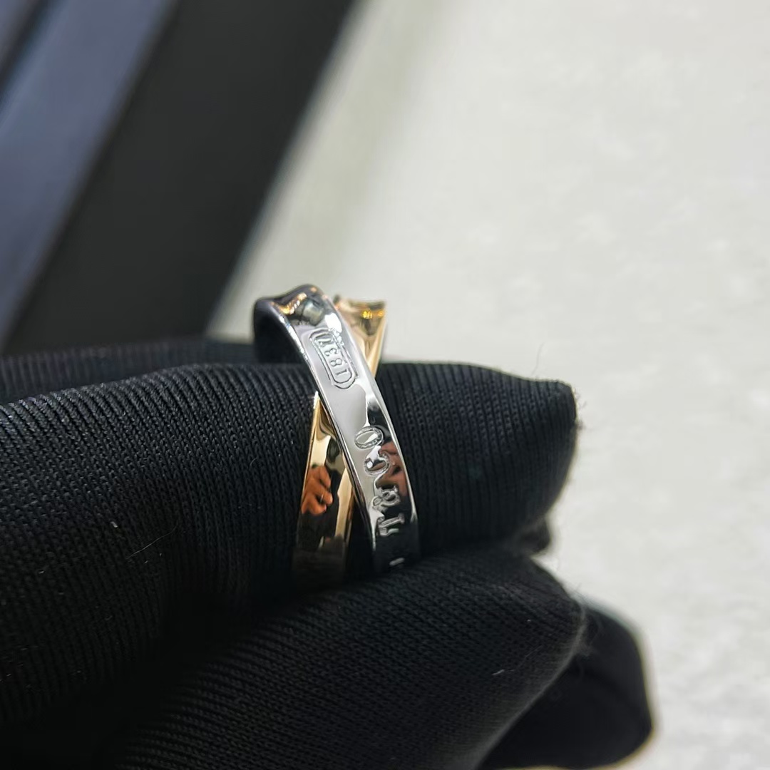 Tiffany 1837 Interlocking Circles Ring - Best Replica Jewelry™