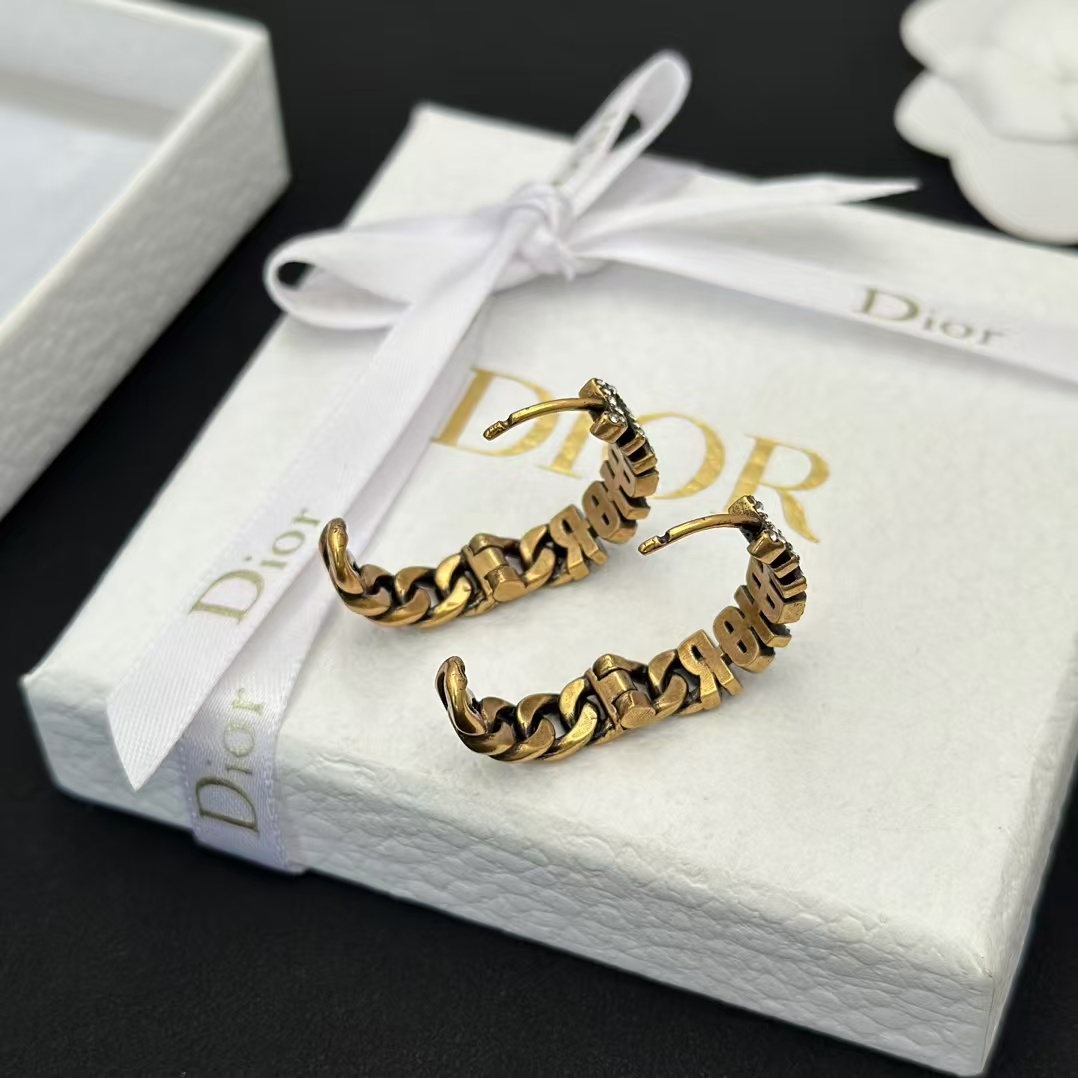 Dior JADIOR Hoop Earrings Ring - Two Wear Ways - Best Replica Jewelry™