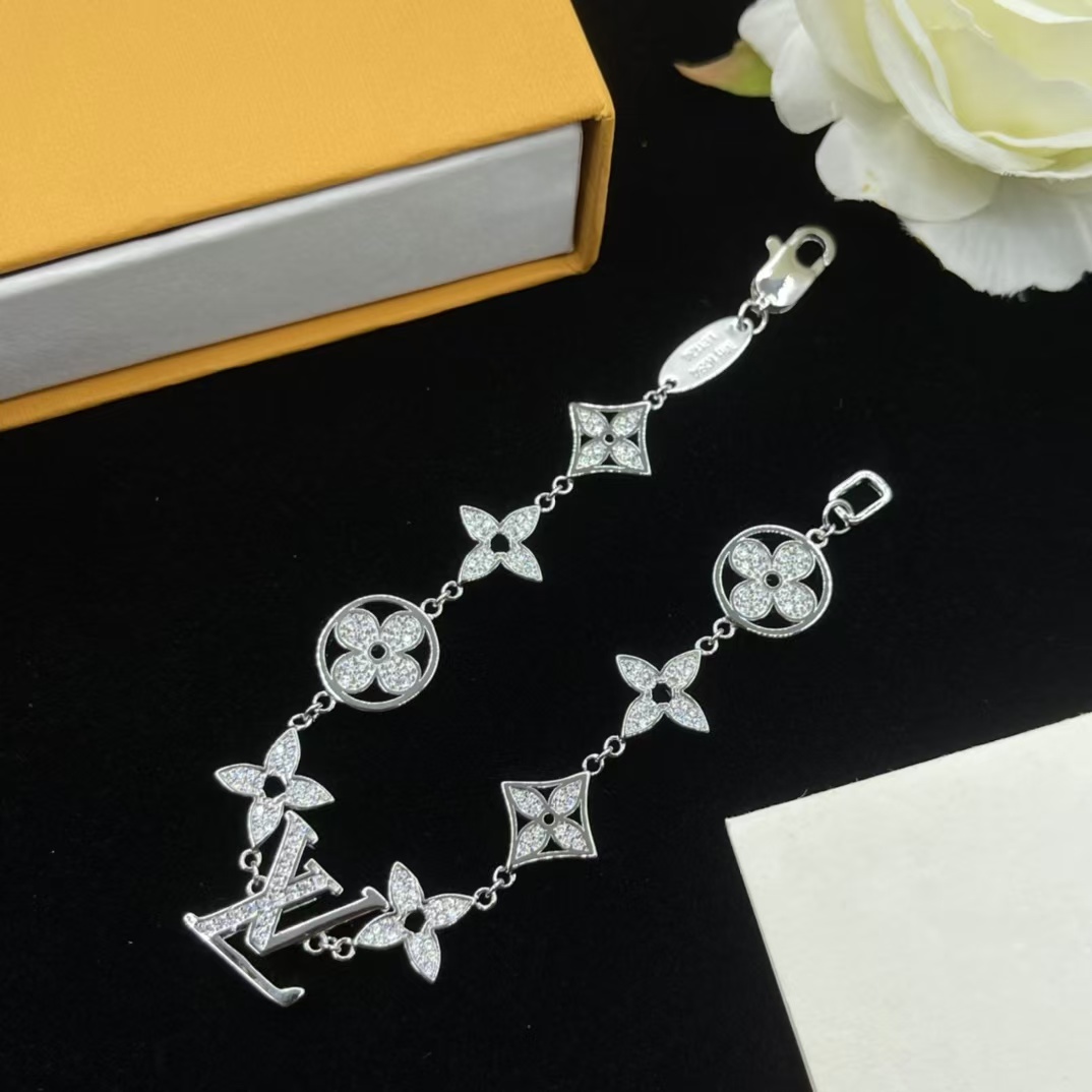 Louis Vuitton Star Sun LV Letters Bracelet - Best Replica Jewelry™