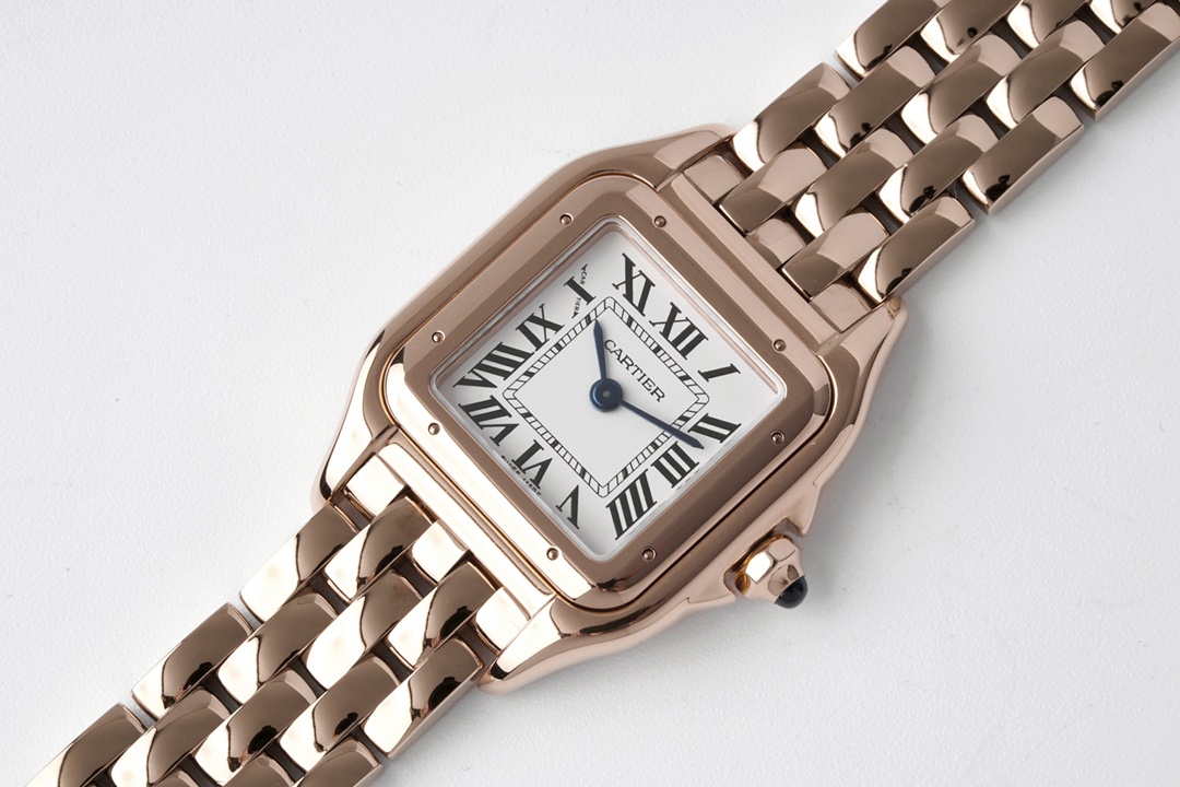 Cartier Rose Gold Panthère de Watch - Small 22*30MM - Best Replica Jewelry™