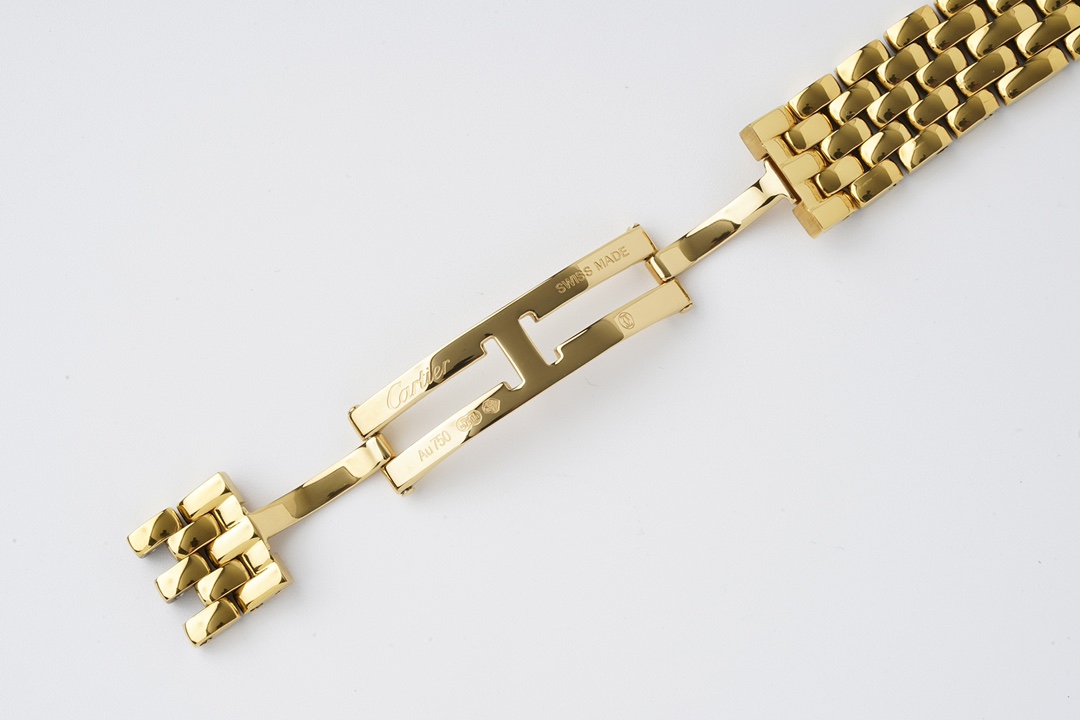 Cartier Gold Panthère de Watch - Medium 27*37MM - Best Replica Jewelry™