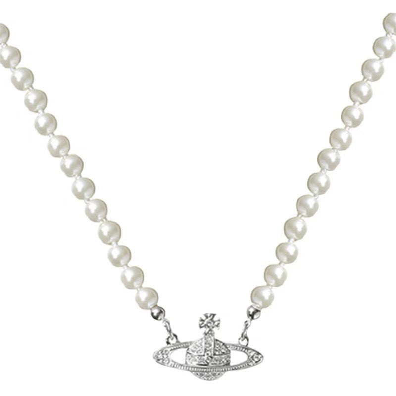 Vivienne Westwood Saturn Necklace - Best Replica Jewelry™