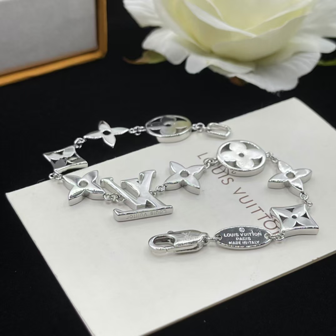 Louis Vuitton Star Sun LV Letters Bracelet - Best Replica Jewelry™