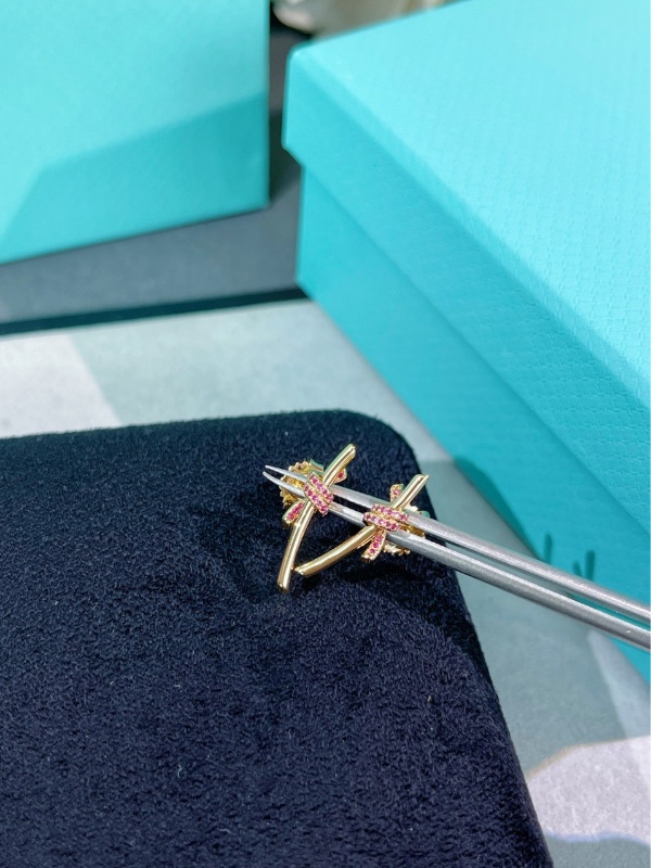 Tiffany Knot Earrings - Best Replica Jewelry™