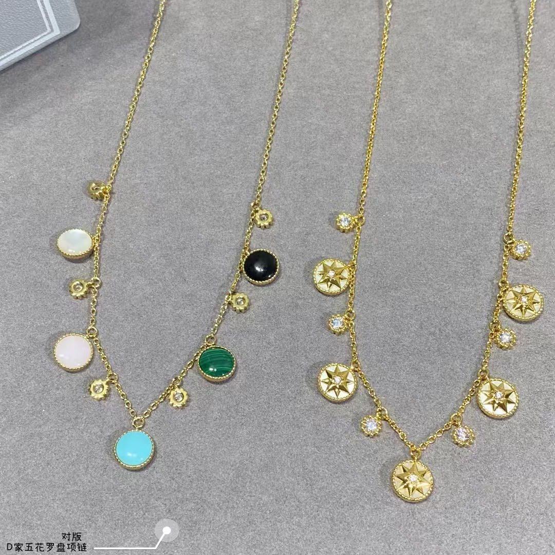 Dior Rose Des Vents Necklace - Best Replica Jewelry™
