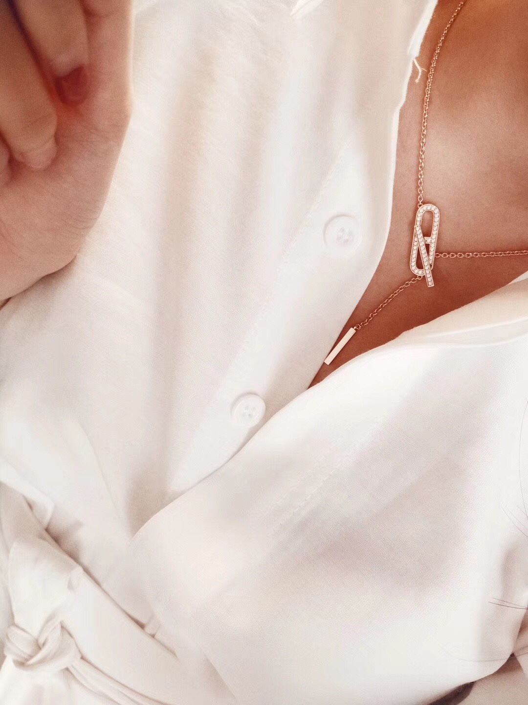 Hermes Hot Sale Pig Nose Necklace - Best Replica Jewelry™