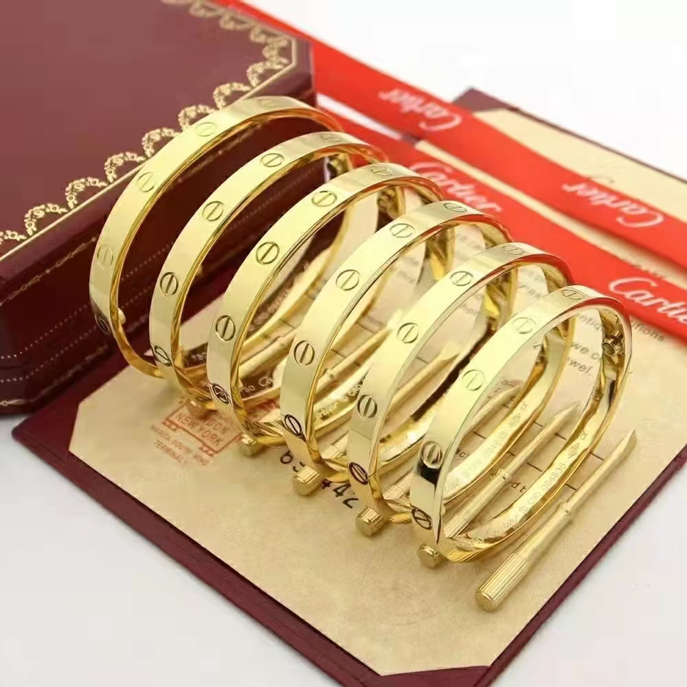 Cartier LOVE Bracelet Bangle, NO.16~NO.21 - Best Replica Jewelry™