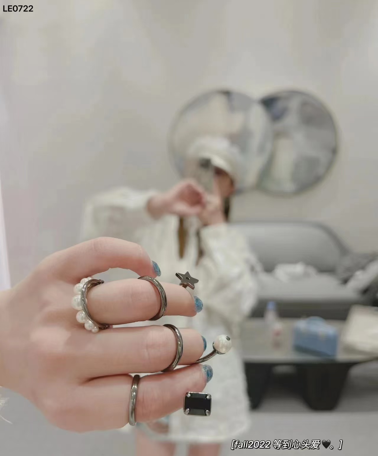 Dior Funny Knuckle Rings - 4 Pieces - Best Replica Jewelry™