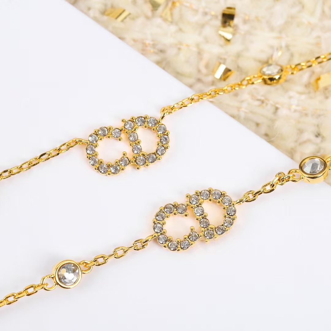 Dior CD Diamond Bracelet - Best Replica Jewelry™