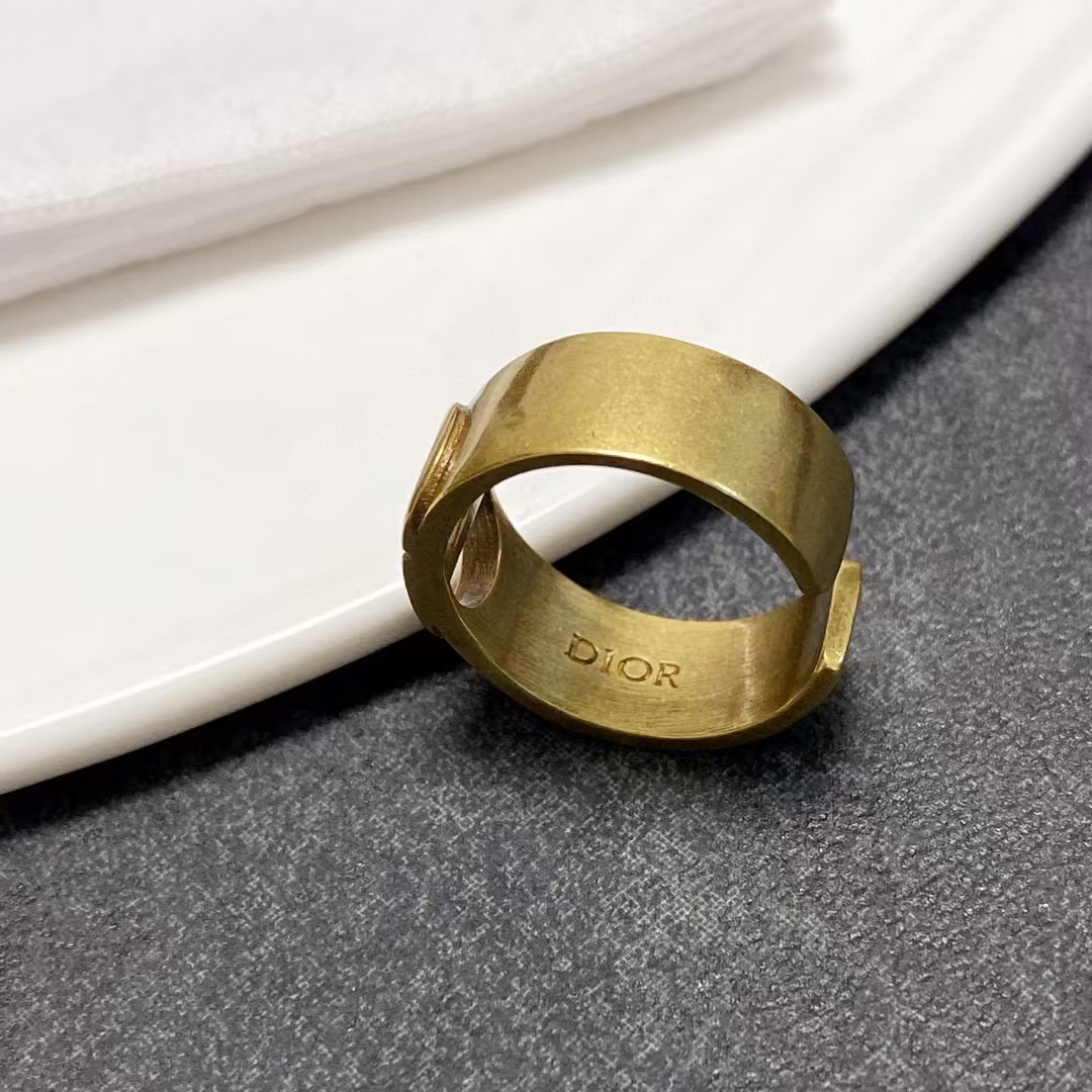 Dior Vintage CD Open Ring - Best Replica Jewelry™