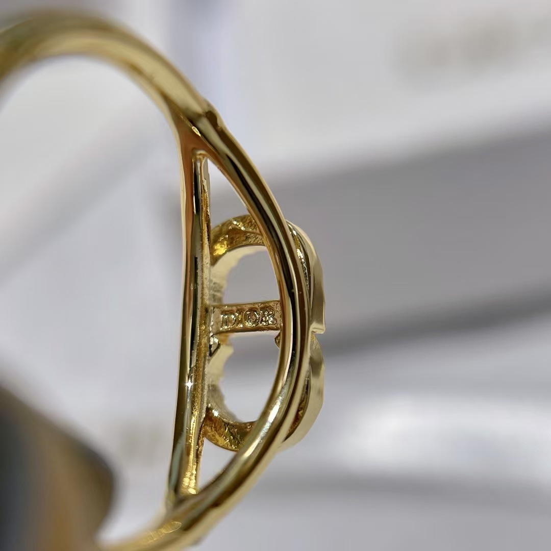 Dior CD Paved Diamond Ring - Best Replica Jewelry™