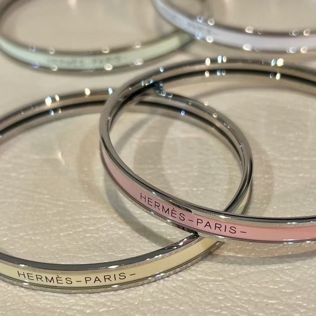 Hermes Colorful Enamel Bracelet Bangle - Best Replica Jewelry™