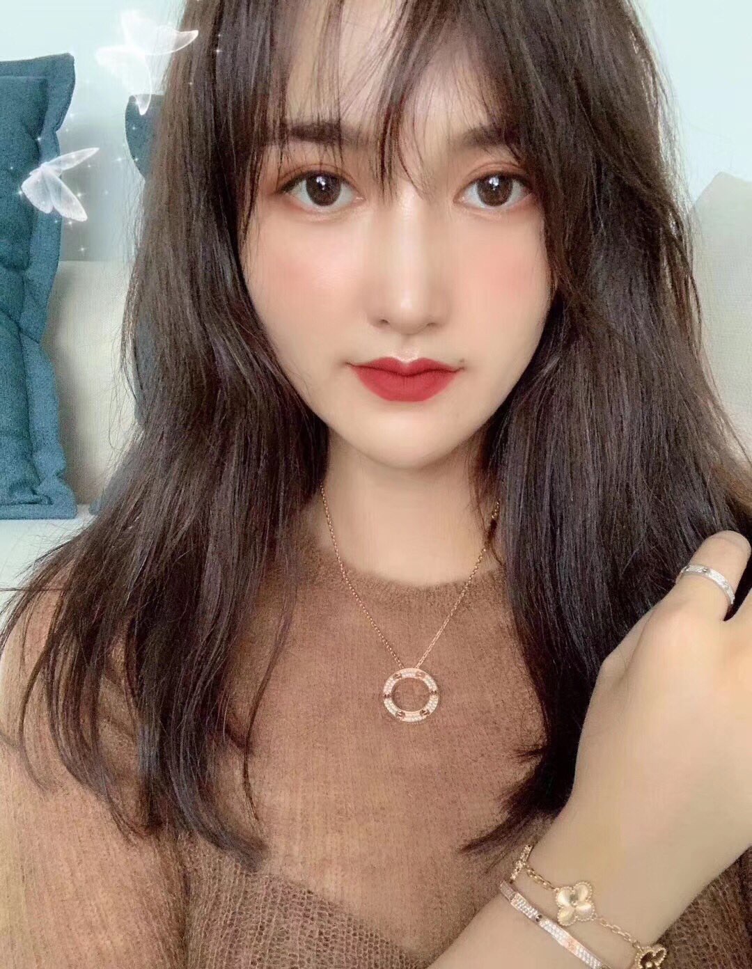 Cartier Big LEVE LOVE Pendant Necklace - Best Replica Jewelry™