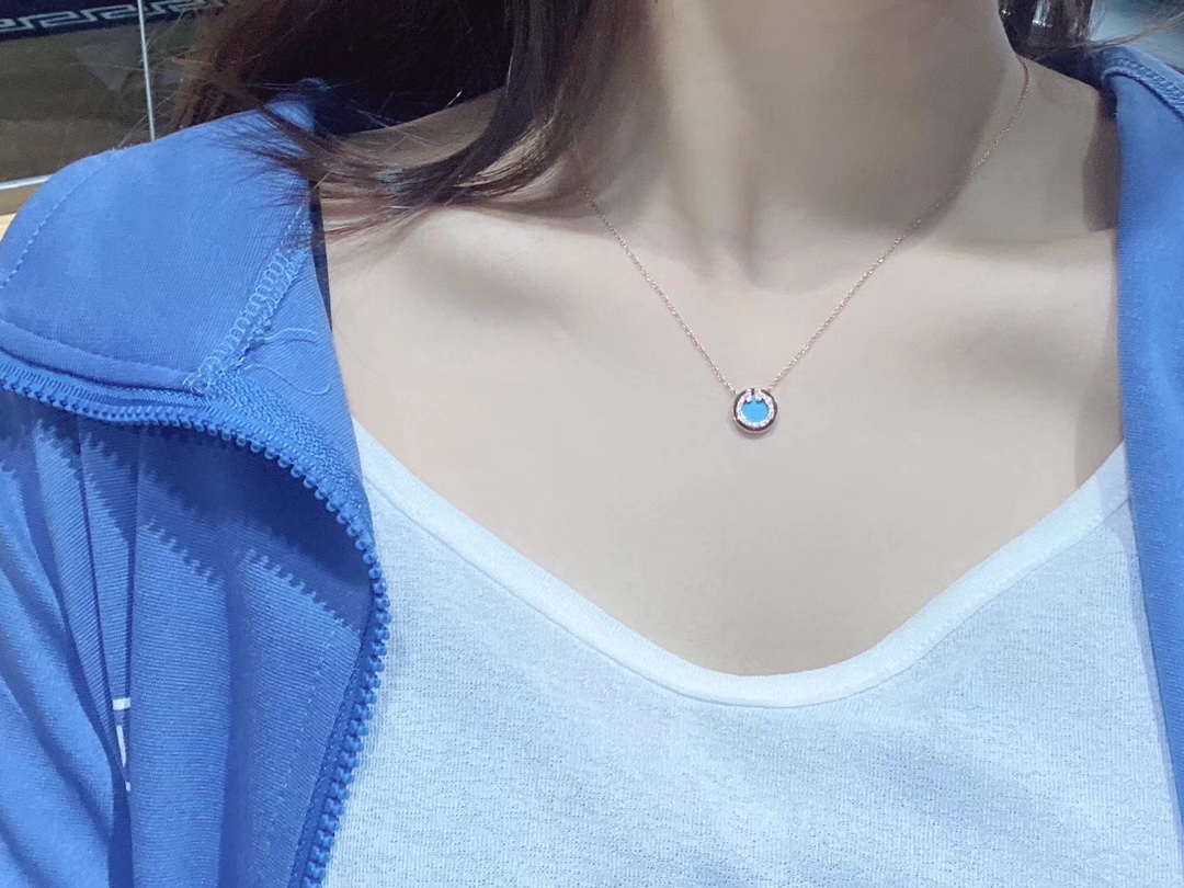 Tiffany Limited Version Round Pendant Necklace - Best Replica Jewelry™