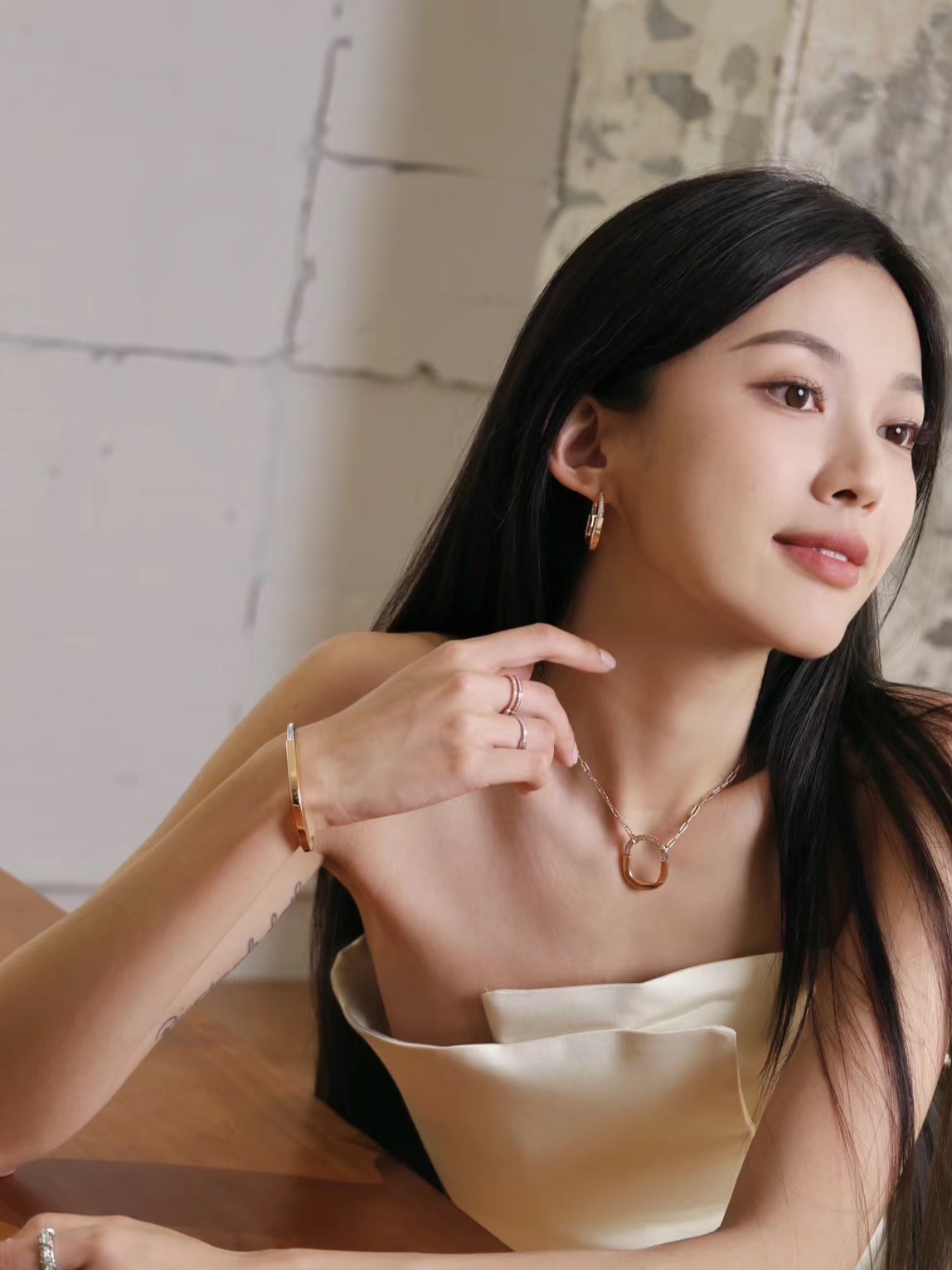 Tiffany Long Lock Pendant Necklace - Best Replica Jewelry™