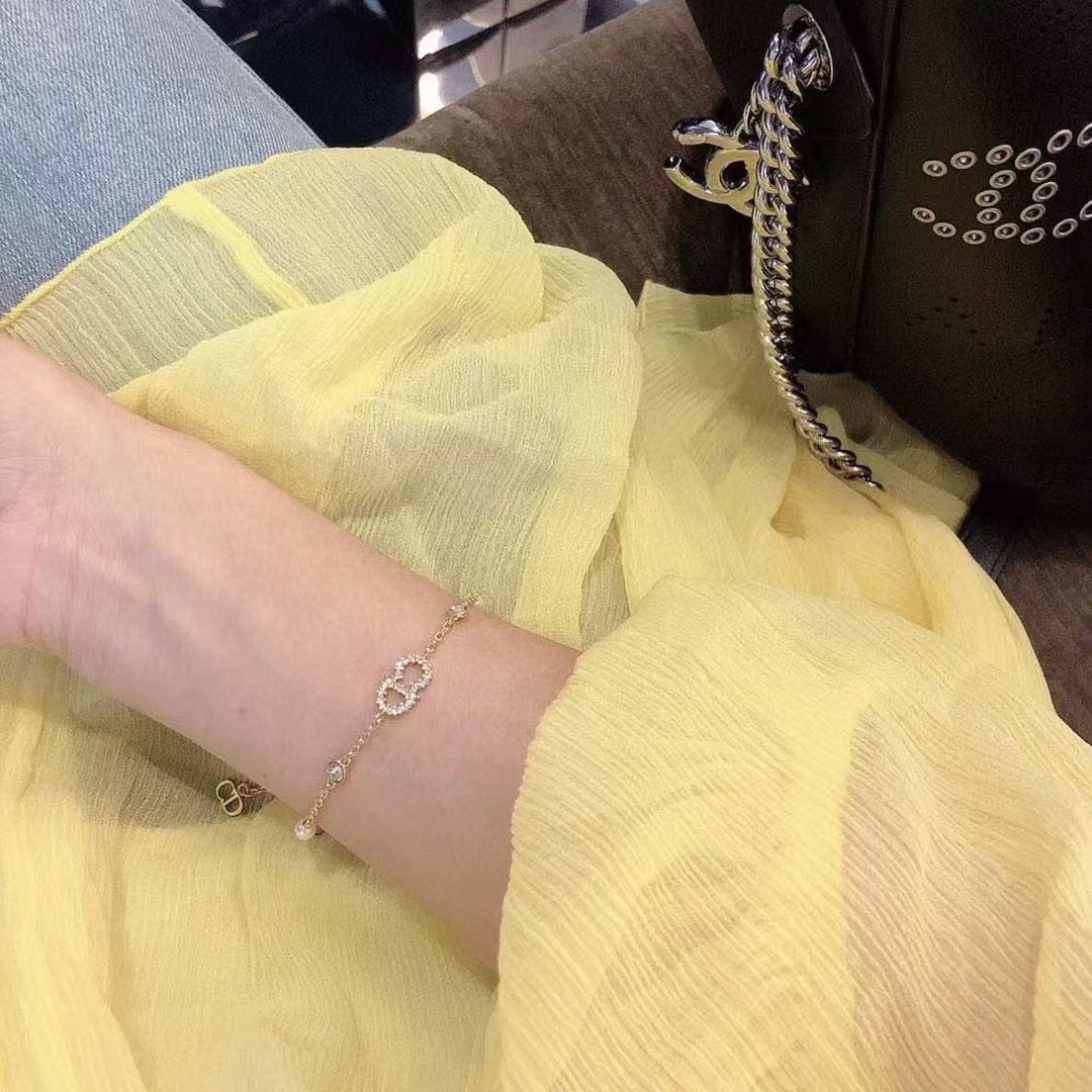 Dior CD Diamond Bracelet - Best Replica Jewelry™