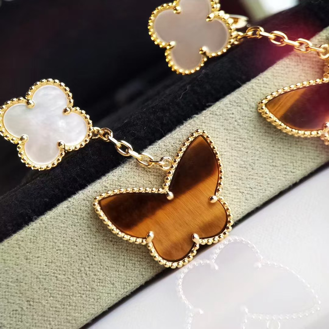 VCA Lucky Alhambra Earrings, 2 Motifs - Best Replica Jewelry™