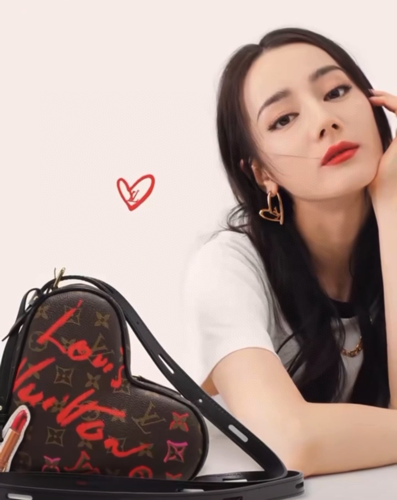 Louis Vuitton Fashion Love Heart Earrings - Best Replica Jewelry™