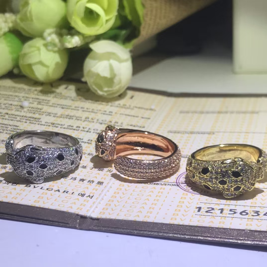 Cartier Leopard Head Panthère De Ring - Best Replica Jewelry™