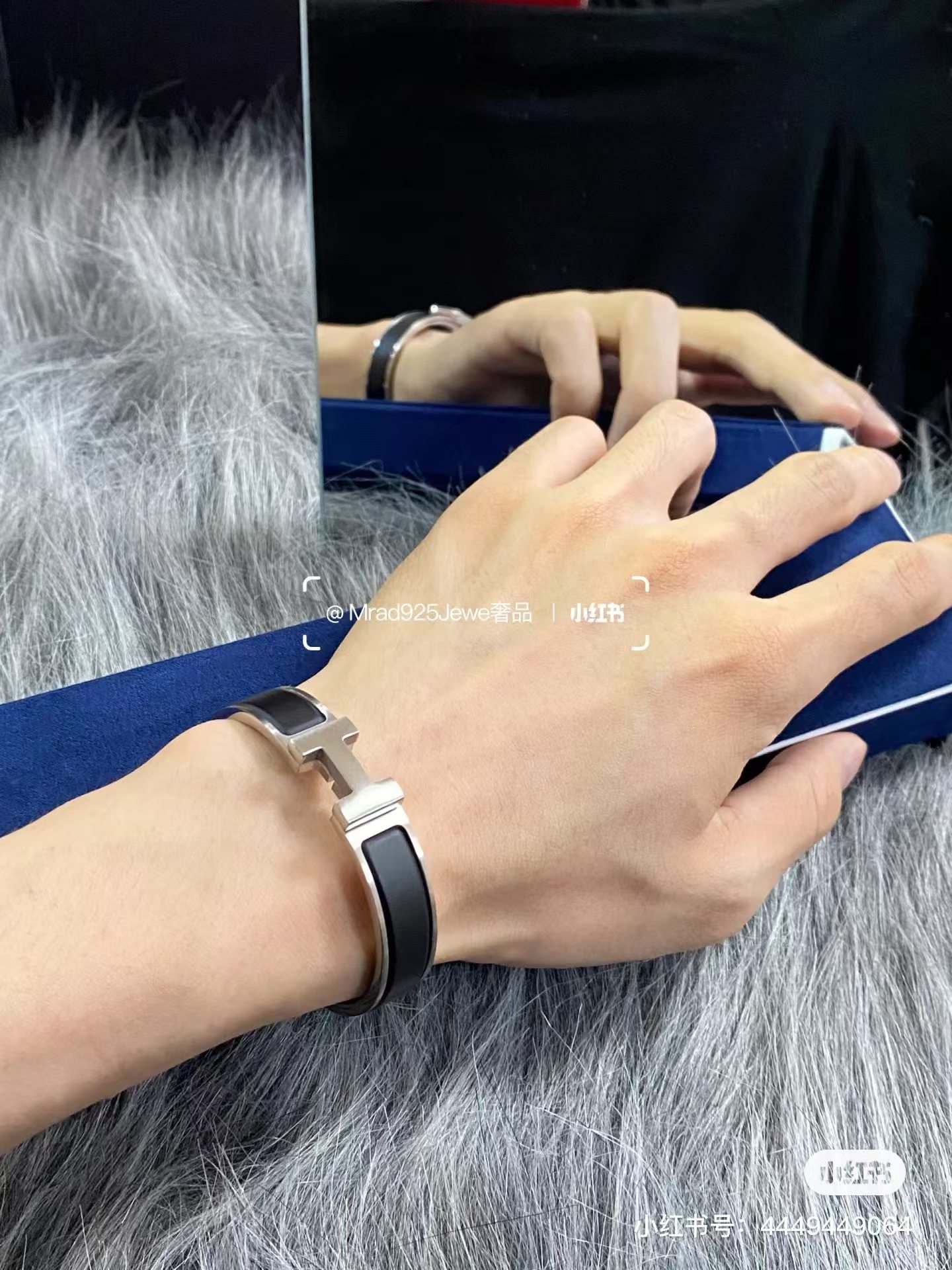 Hermes Bermes Darth Vader Bracelet Bangle - Best Replica Jewelry™