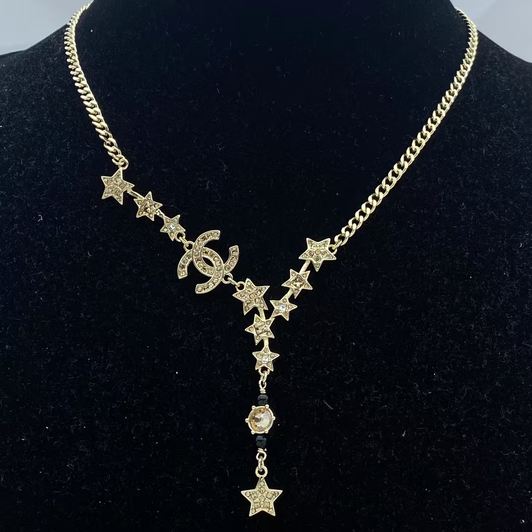Chanel Star Drop Y Necklace - Best Replica Jewelry™