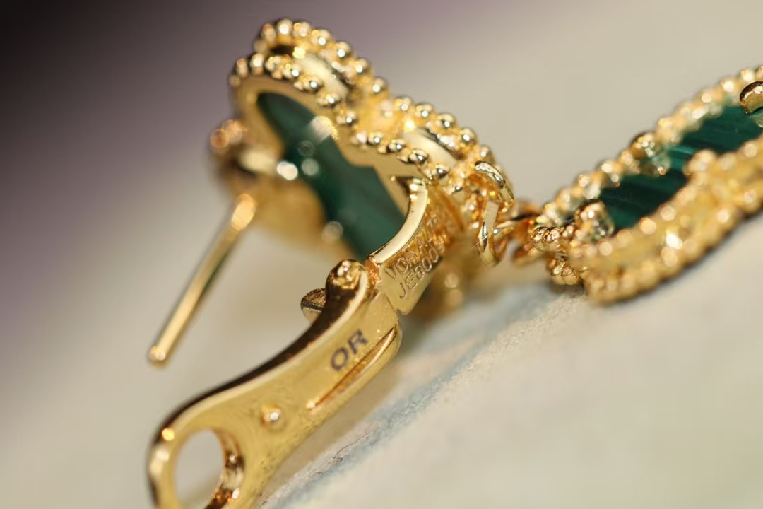 VCA Magic Alhambra Earrings 3 Motifs - Best Replica Jewelry™