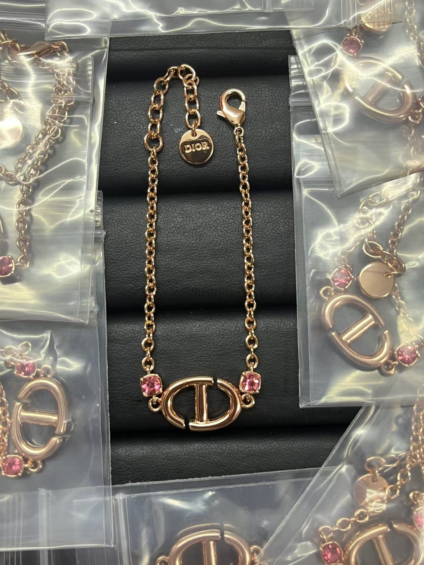 Dior CD Navy Bracelet - Best Replica Jewelry™