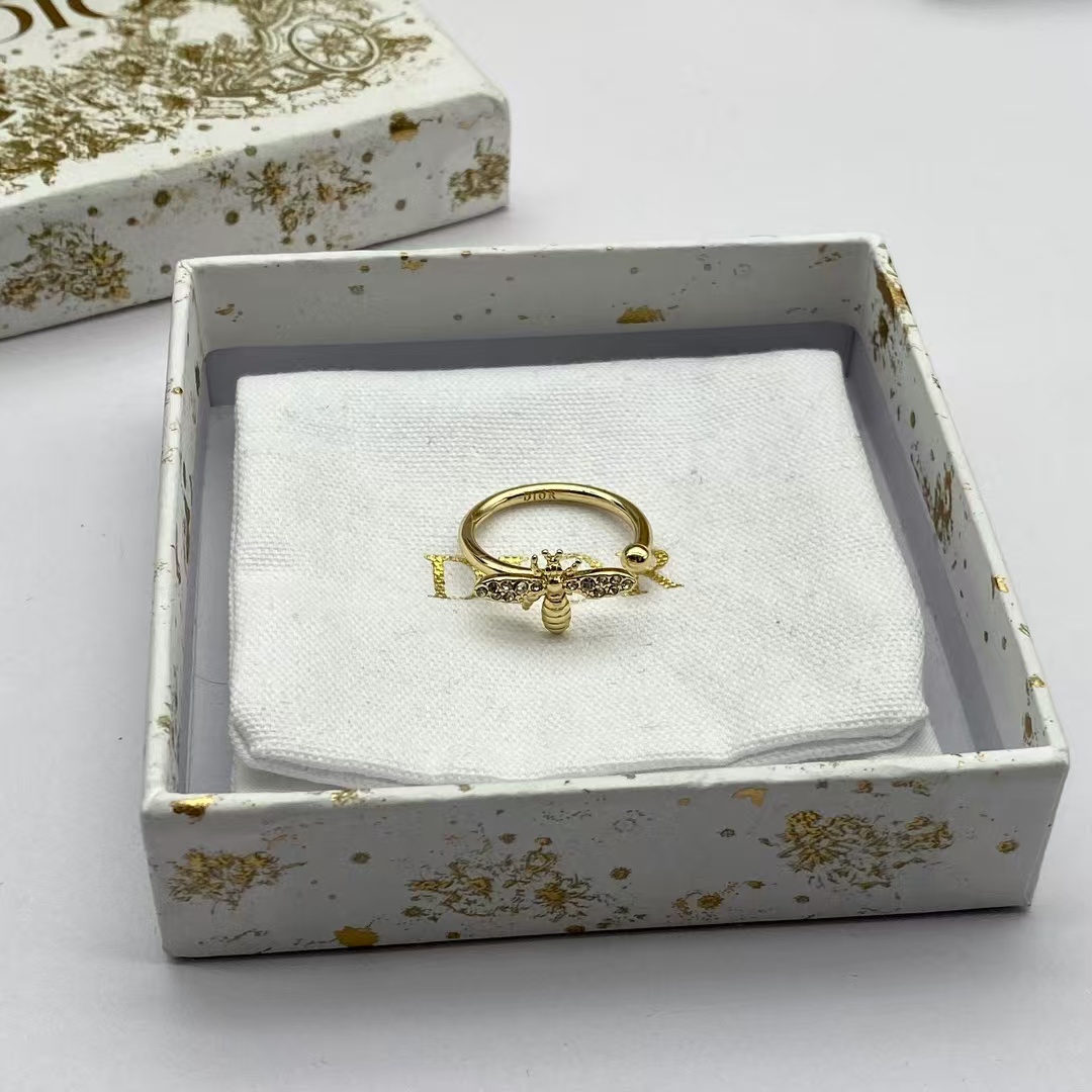 Dior Star Bee Clover Stacking Rings - 3 Pieces - Best Replica Jewelry™