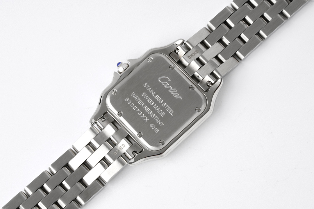 Cartier Silver Panthère de Watch - Medium 27*37MM - Best Replica Jewelry™