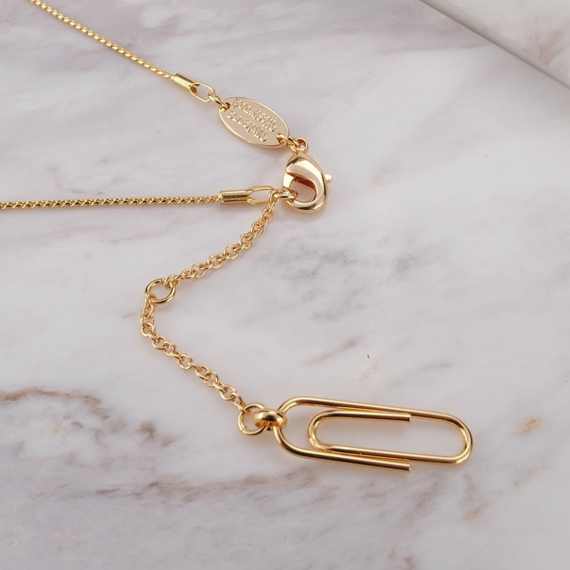 Vivienne Westwood Half Chain Half 3 Row Pearl Necklace - Best Replica Jewelry™