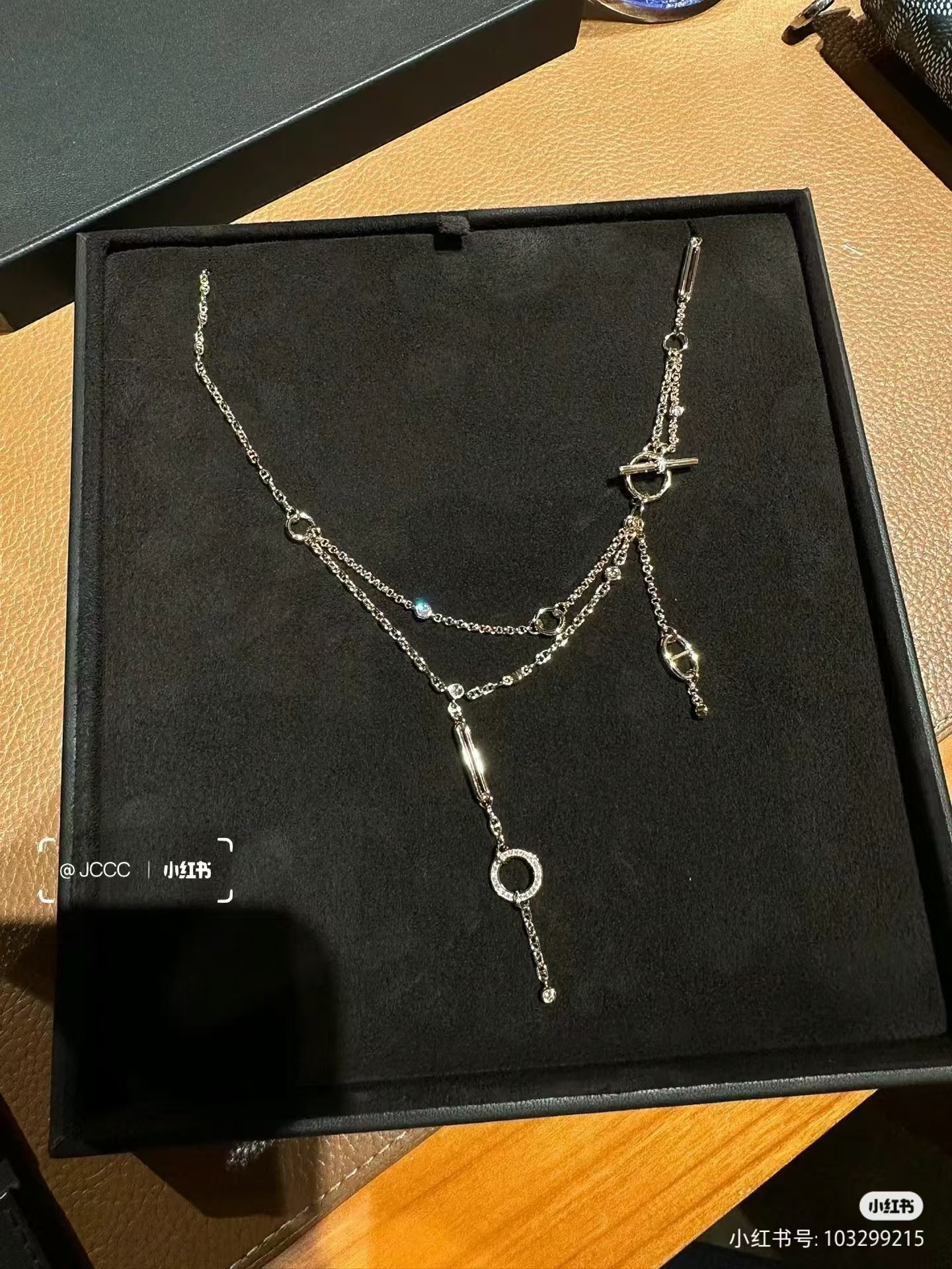 Hermes Drop Pendant Y Necklace - Best Replica Jewelry™