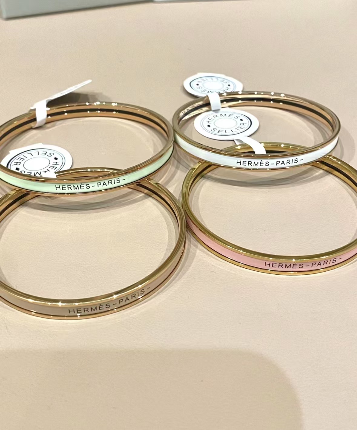 Hermes Colorful Enamel Bracelet Bangle - Best Replica Jewelry™