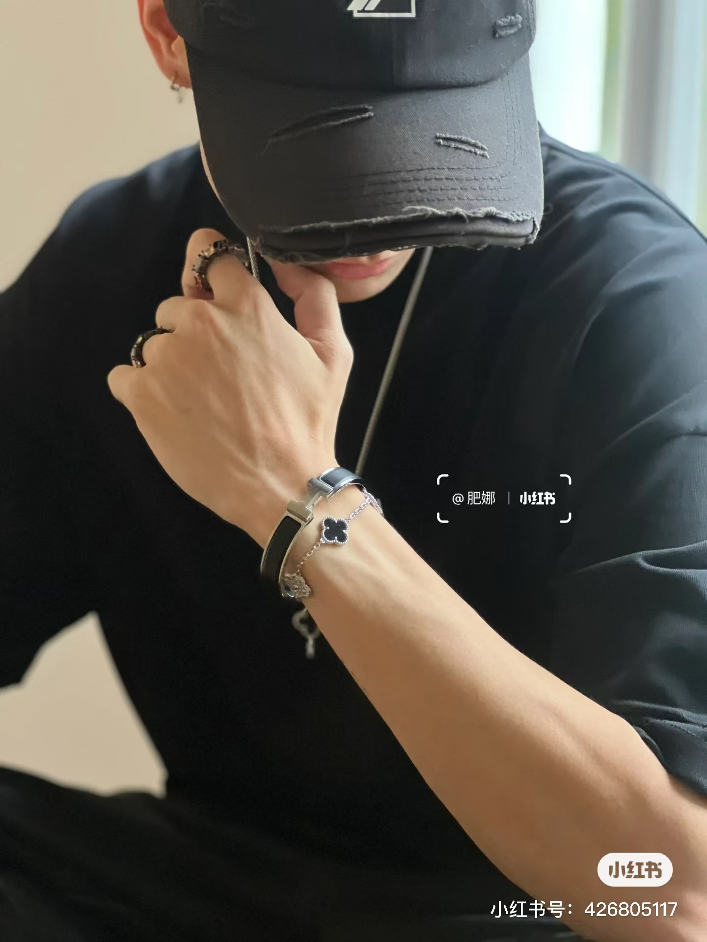 Hermes Bermes Darth Vader Bracelet Bangle - Best Replica Jewelry™