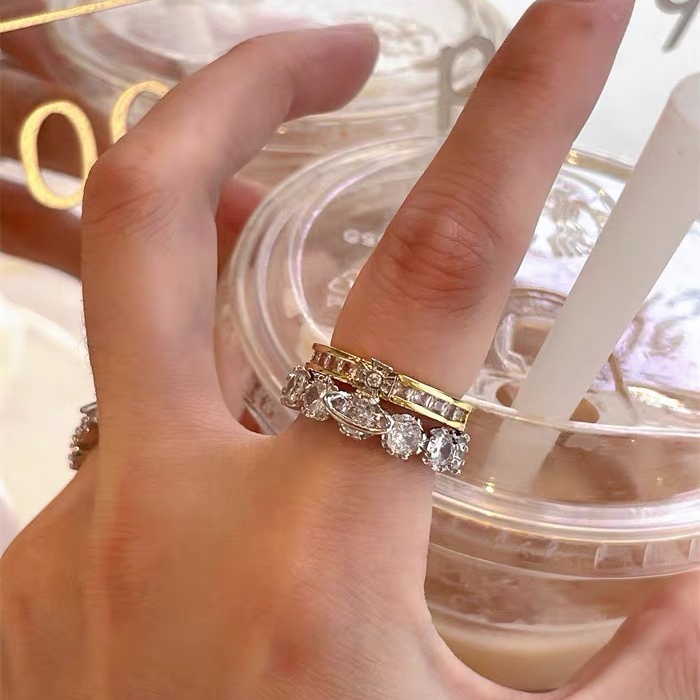 Vivienne Westwood Multi Wear Way Stacked Ring - Best Replica Jewelry™