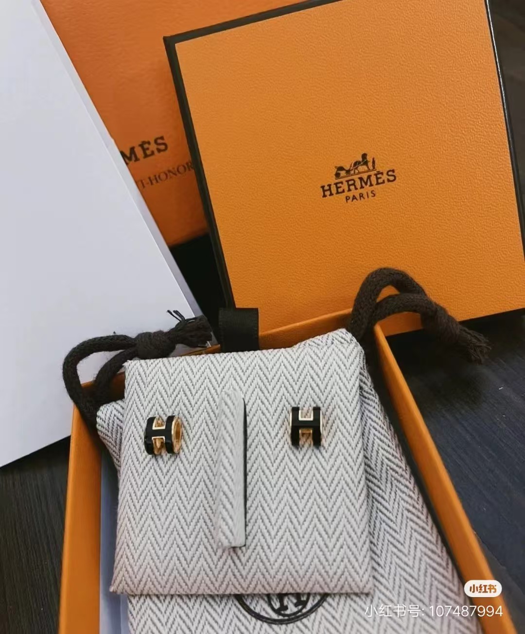 Hermes Mini POP H Earrings - Best Replica Jewelry™