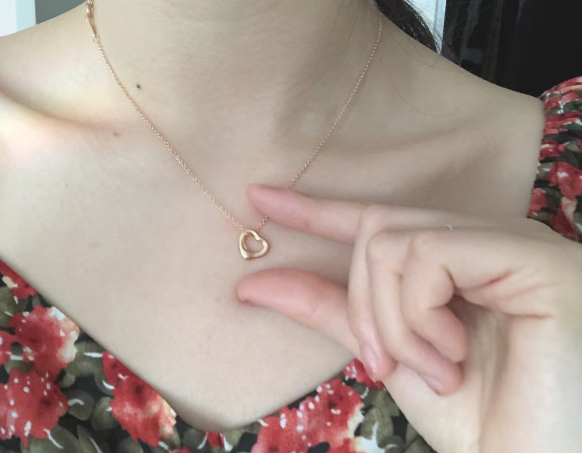 Tiffany Classic Love Heart Pendant Necklace - Best Replica Jewelry™