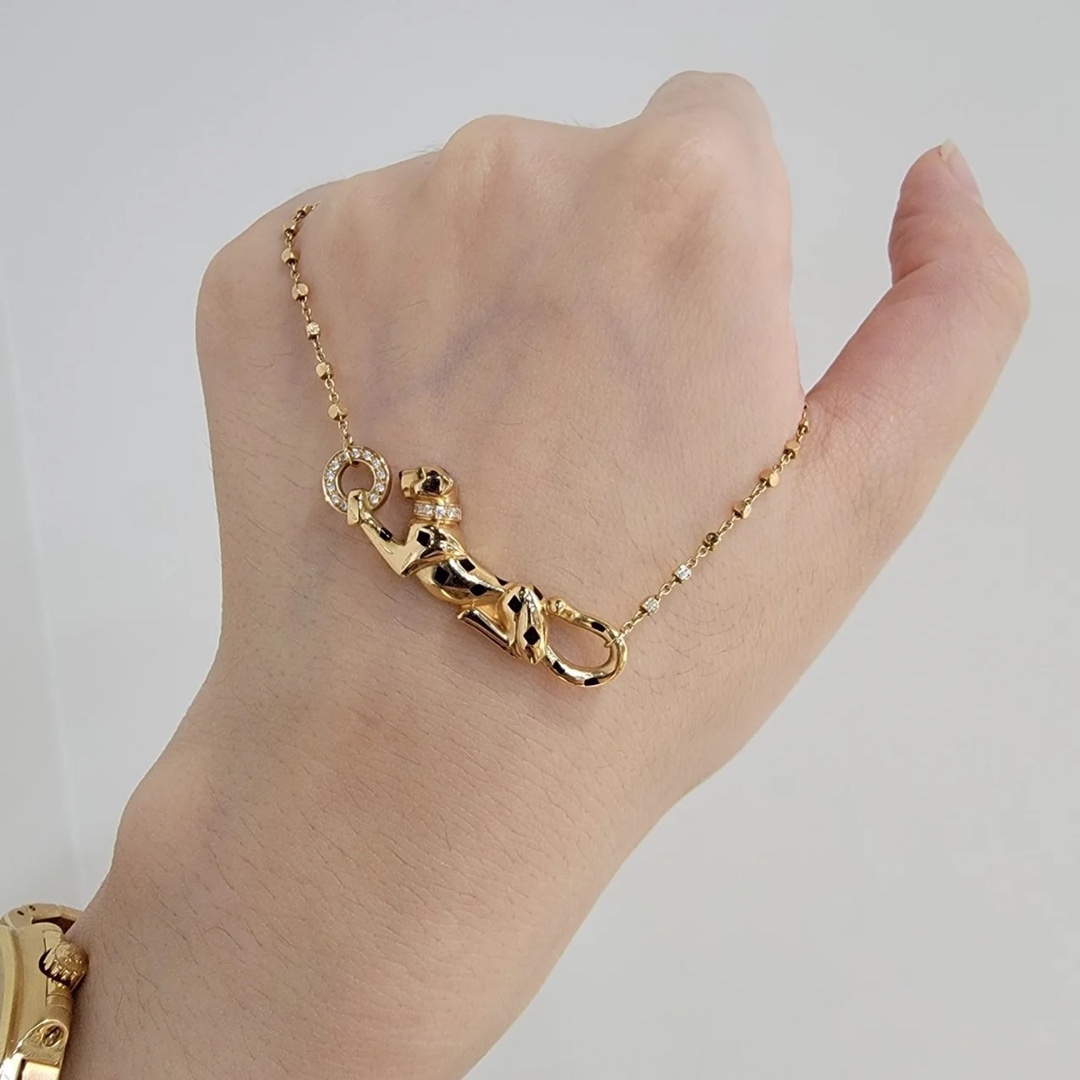 Cartier Panthère de Black Panther Necklace - Best Replica Jewelry™