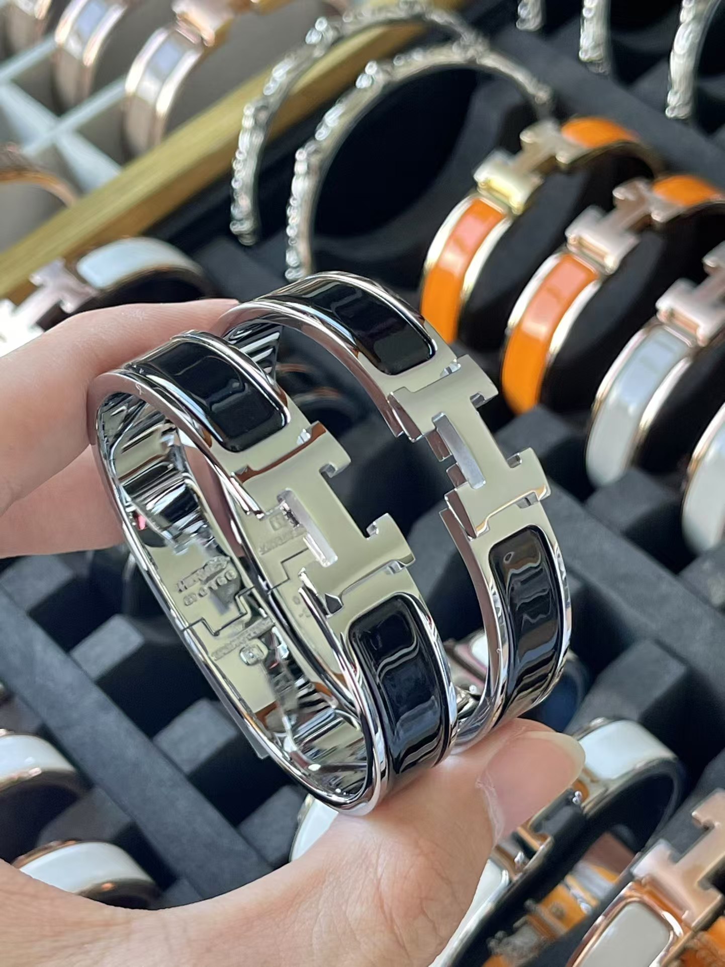 Hermes Bermes Darth Vader Bracelet Bangle - Best Replica Jewelry™