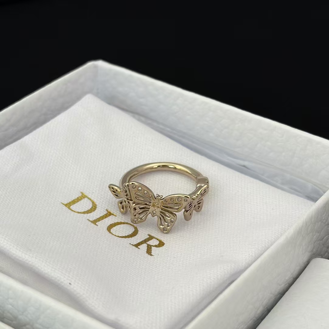 Dior Three Butterfly Ring - Best Replica Jewelry™