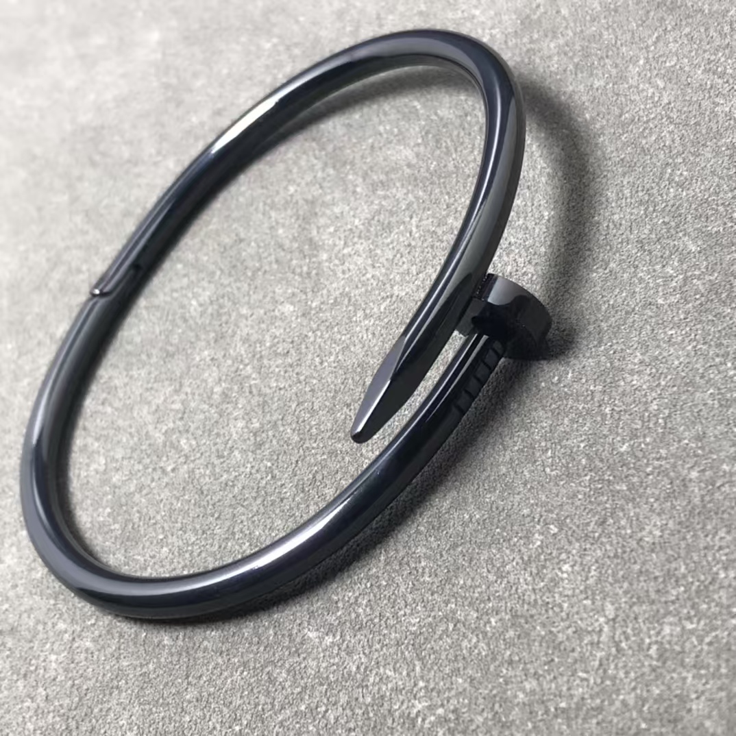 Cartier Darth Vader Black Juste un Clou Bracelet Bangle - Best Replica Jewelry™