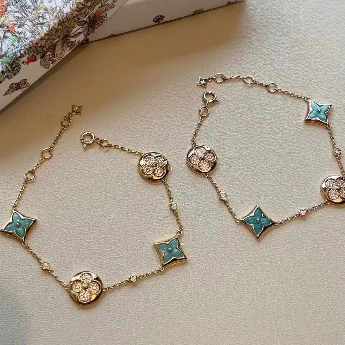 Louis Vuitton Color Blossom Star Sun Bracelet - Best Replica Jewelry™