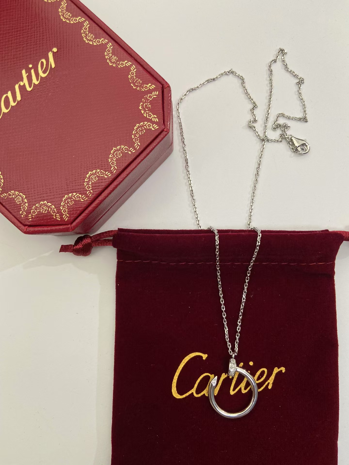 Cartier Juste un Clou Necklace - Best Replica Jewelry™