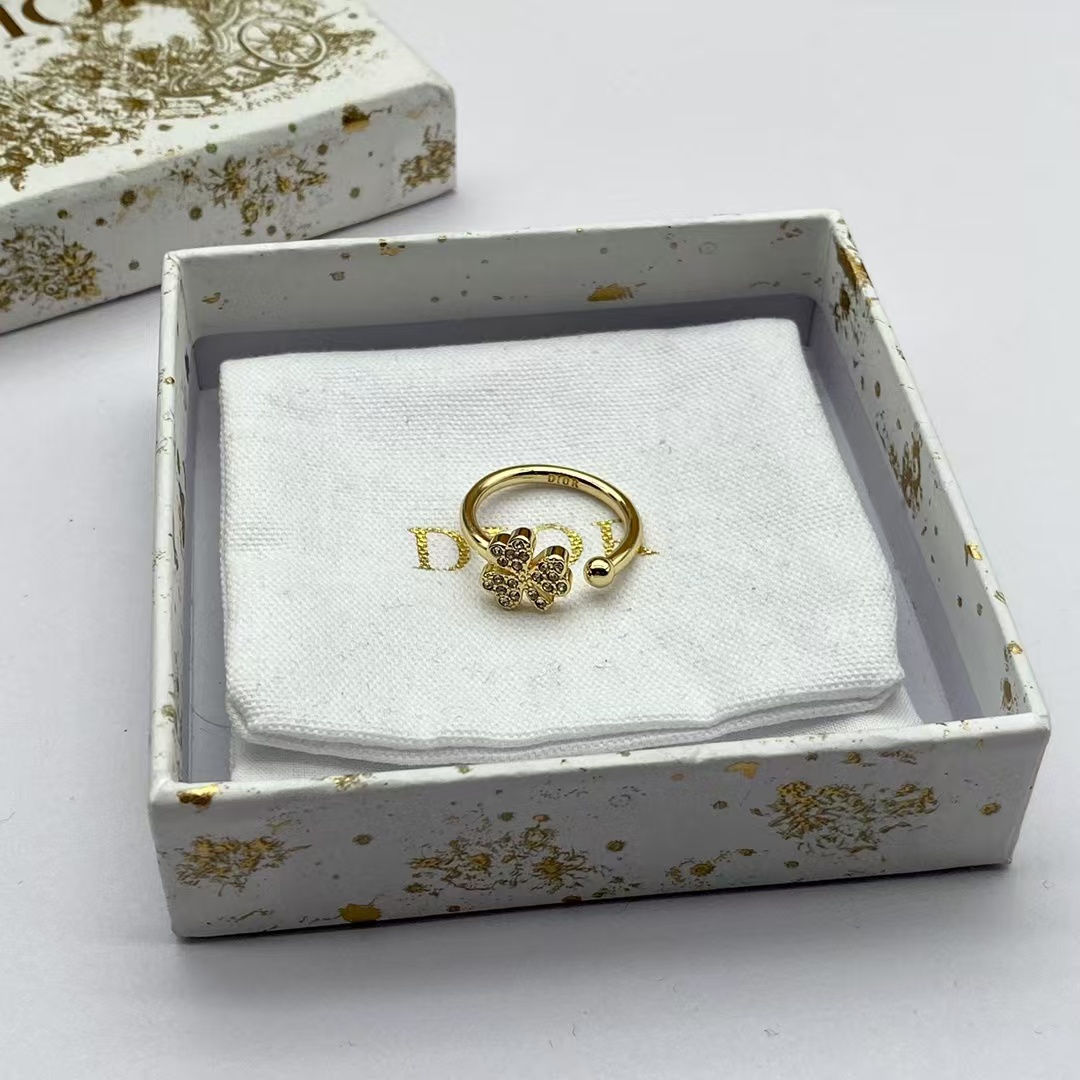 Dior Star Bee Clover Stacking Rings - 3 Pieces - Best Replica Jewelry™