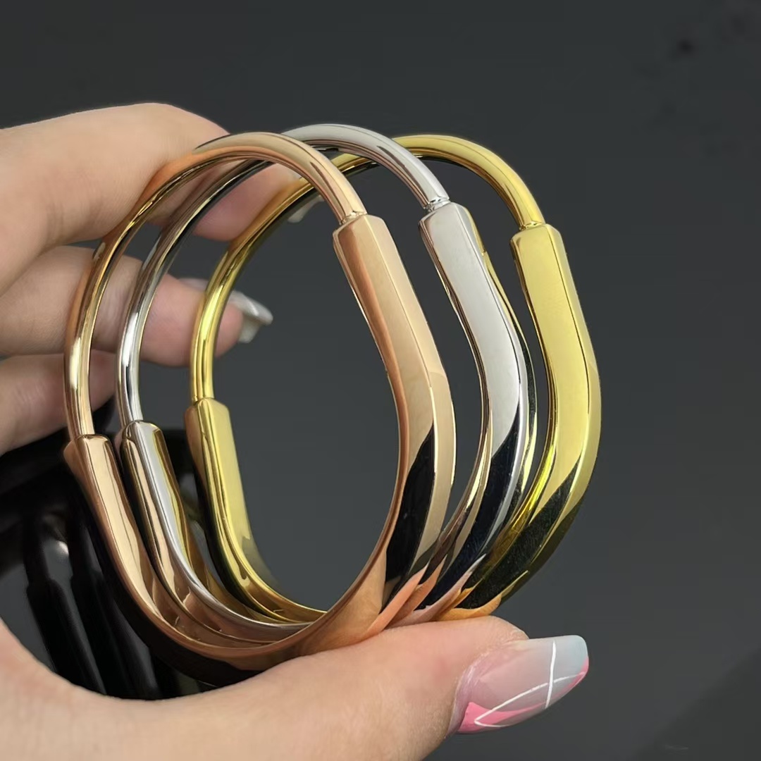 Tiffany Lock Bangle Bracelet - Best Replica Jewelry™